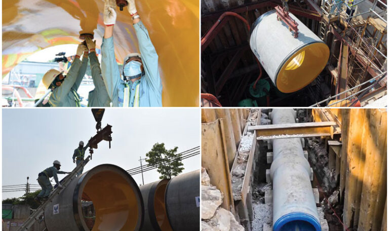 cống kích ngầm đường kính D2200